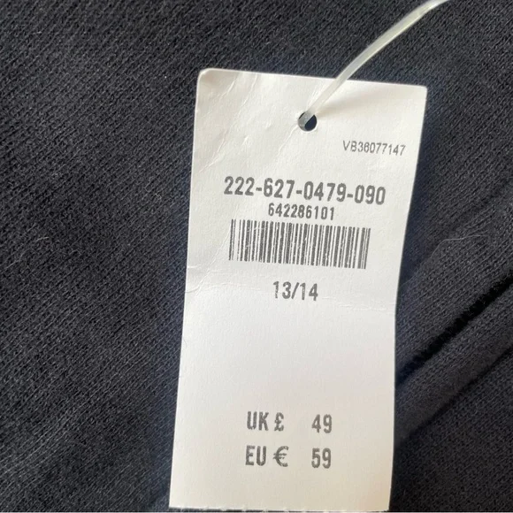 Abercrombie & Fitch Youth Black Hoodie Jacket Camo Lined Sherpa Size 13/14 - Picture 6 of 7